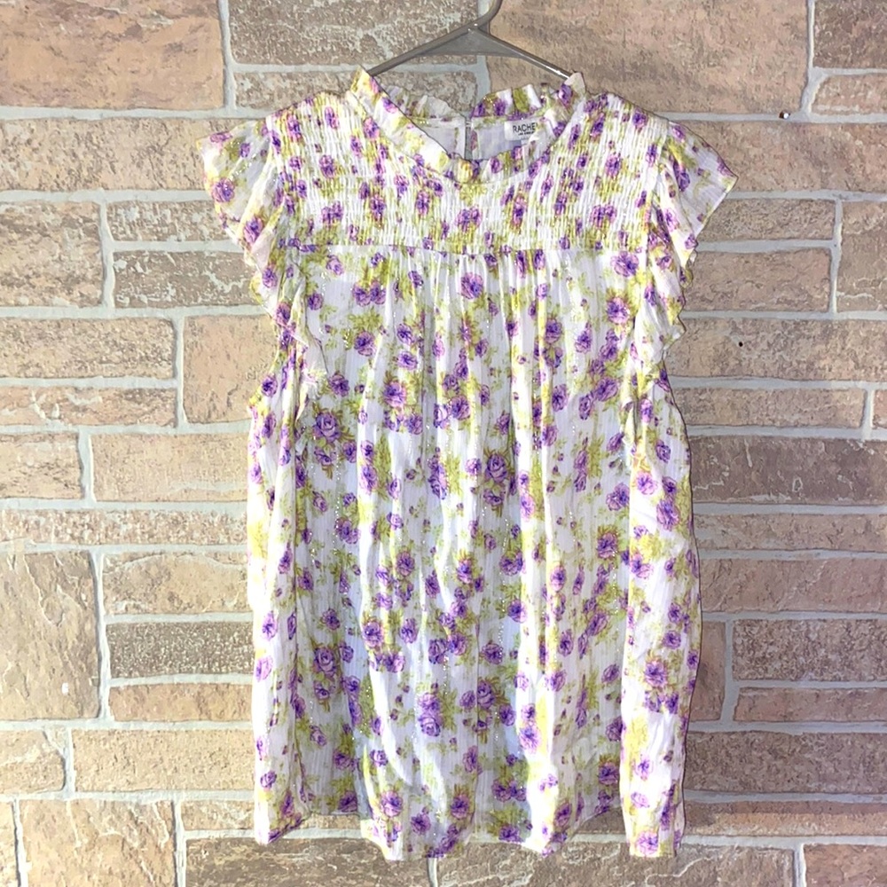 ✅Rachel Zoe Short Sleeve Blouse